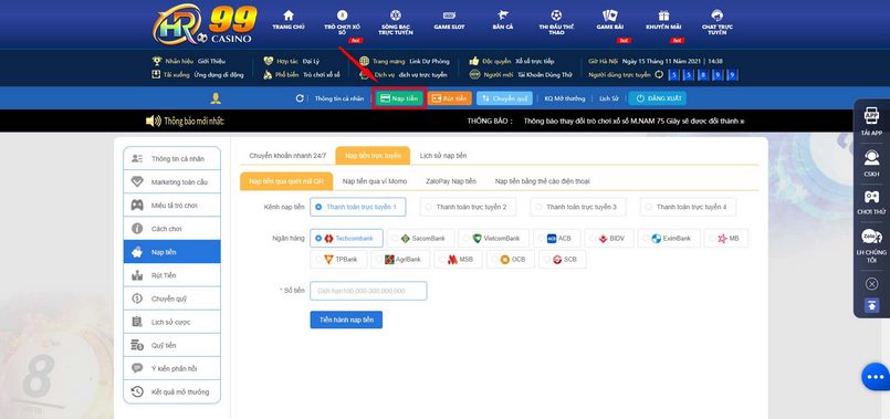 Điều kiện tham gia cá cược trực tiếp cấp độ G168 - G168